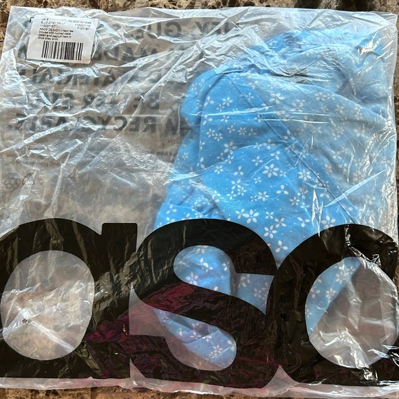 New in package V-Neck Tea Blouse Ruched Waist Peplum Hem Size 2 - Picture 2 of 5